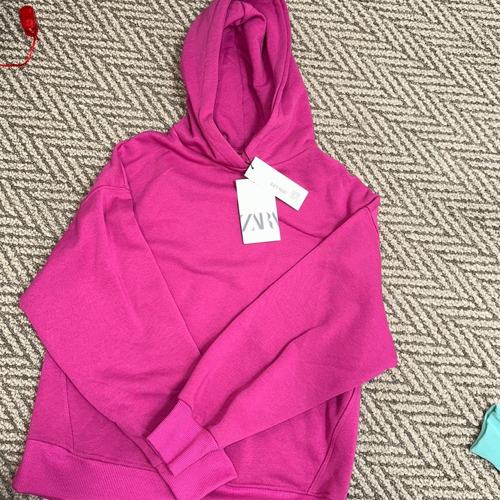 girls zara hoodie